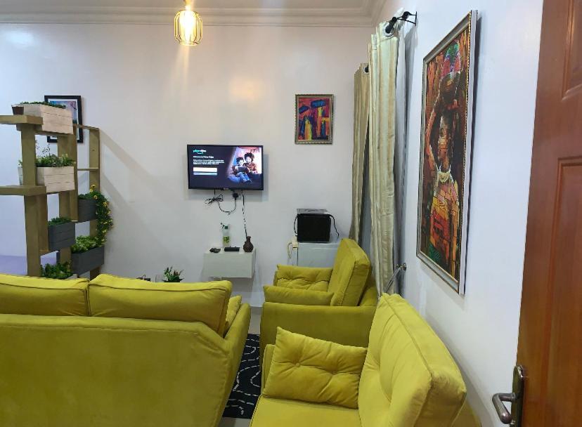 拉各斯Cozy Studio Unit In Lekki Phase 1 - Kitchen, 24-7 Light, Wifi, Netflix公寓 外观 照片